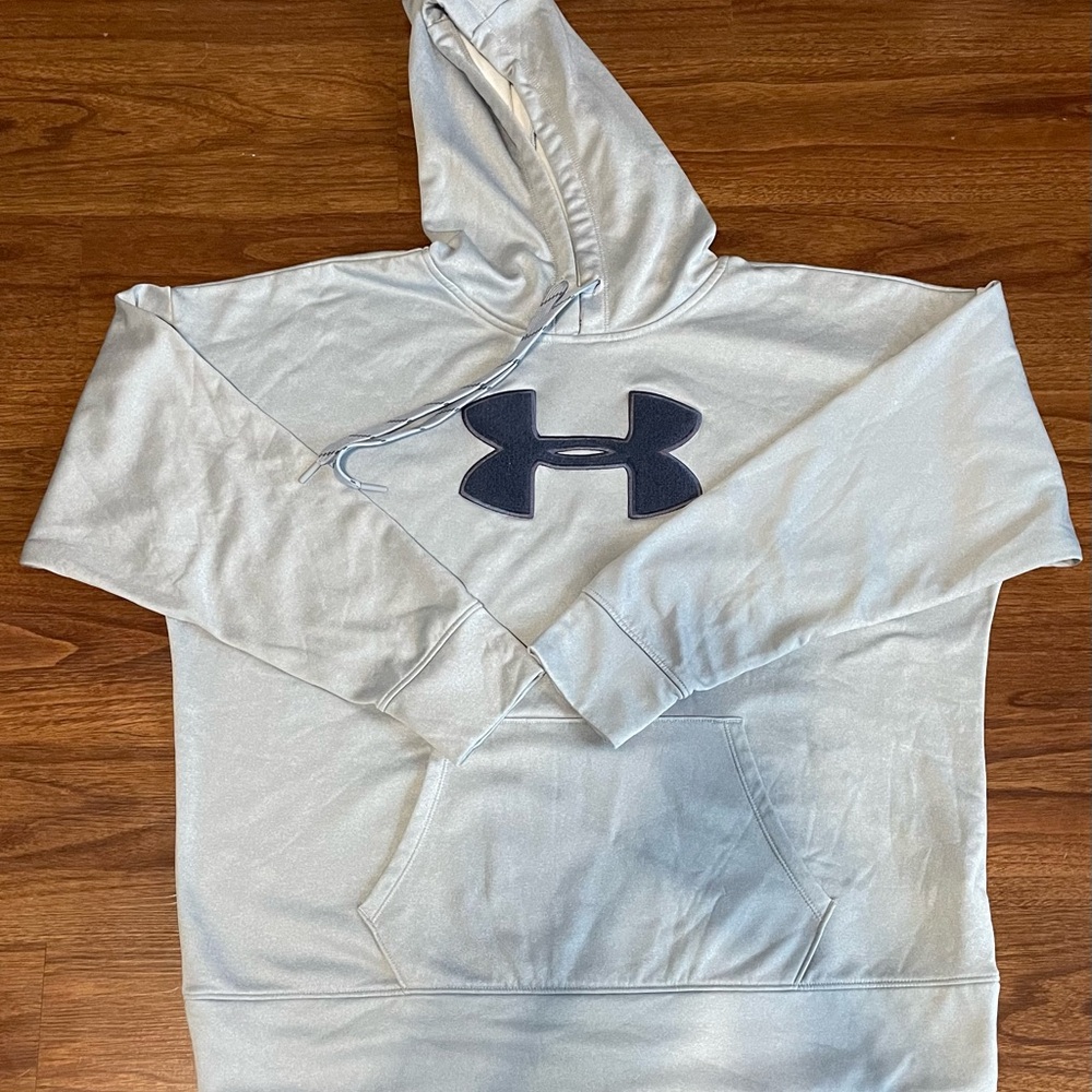 Light purple Under Armour hooded sweatshirt